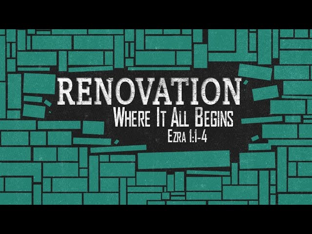 Renovation Week 1- Where It All Begins!
